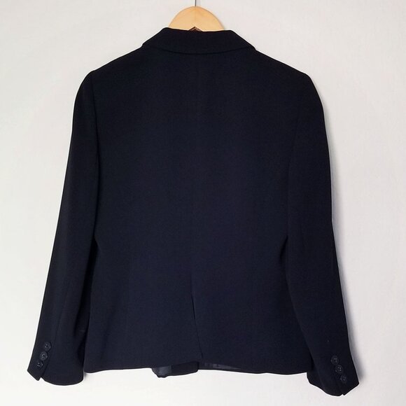 Hobbs London Single Breasted Two Button Darted Pintuck Pleats Blazer Jacket 10 - Picture 3 of 16